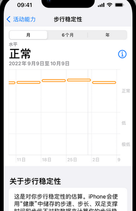 多祥镇iPhone手机维修如何在iPhone开启'步行稳定性通知'