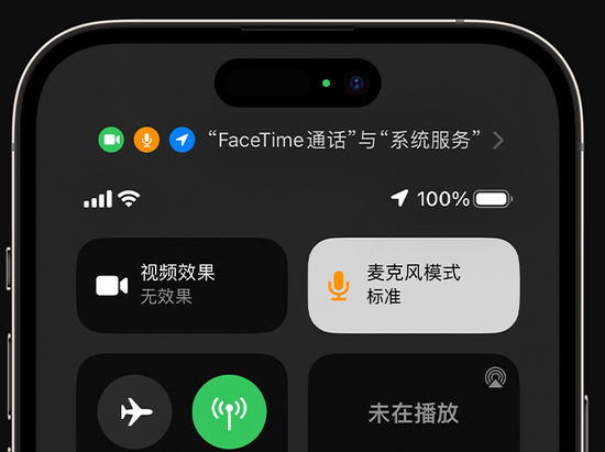 多祥镇苹果授权维修网点分享iPhone在通话时让你的声音更清晰 