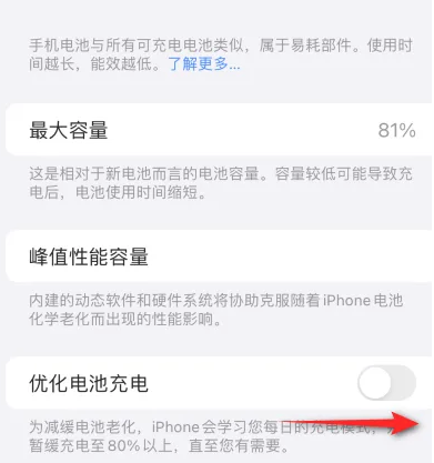 多祥镇苹果15维修分享iPhone15充电到80%就充不进电了怎么办 