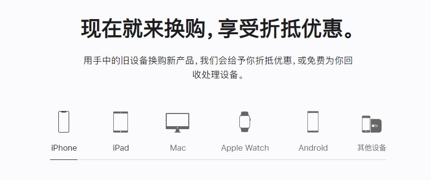 多祥镇苹果手机维修分享iPhone以旧换新的去处 